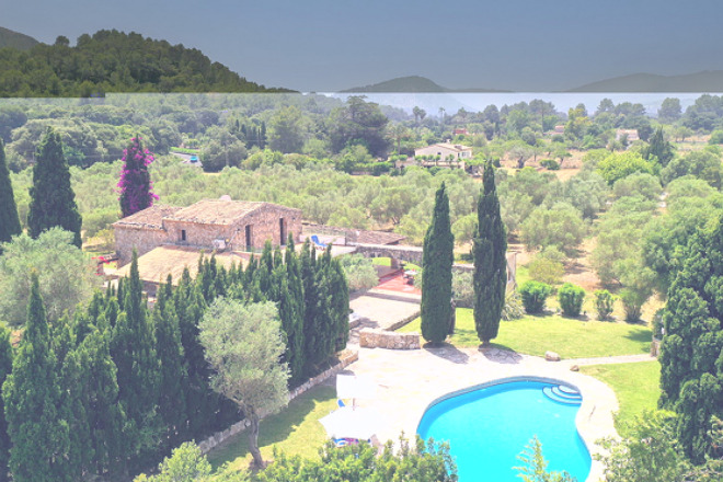 Finca Flora (f501) in Cala Sant Vicenc Foto 1