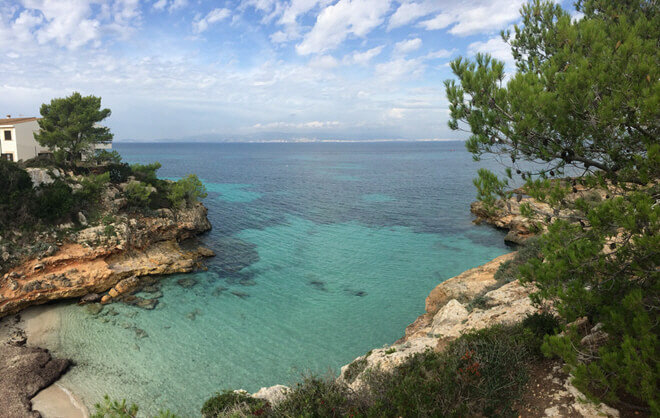 Cala Blava Strand bei Cala Blava