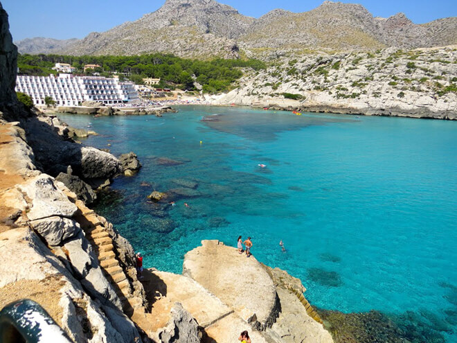 Cala Clara Strand bei Cala Sant Vicente