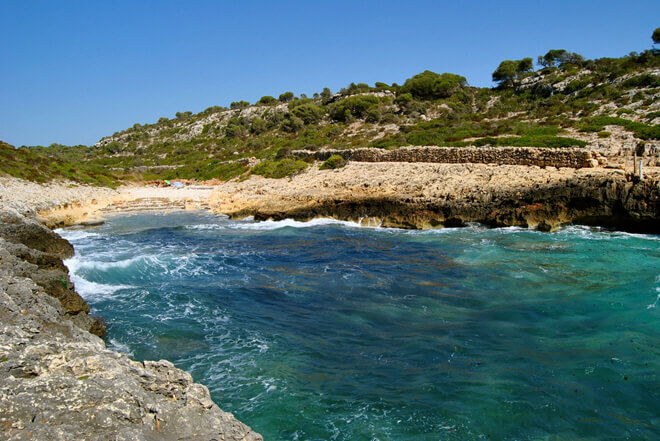 Cala d'Es Serral Strand bei Manacor