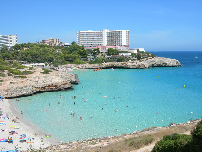 Cala Domingos Strand bei Cala Domingos