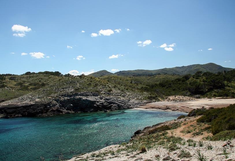 Cala Mitjana Strand bei Arta