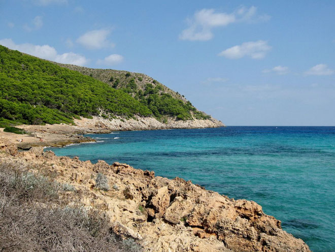 Cala Molto Strand bei Cala Ratjada