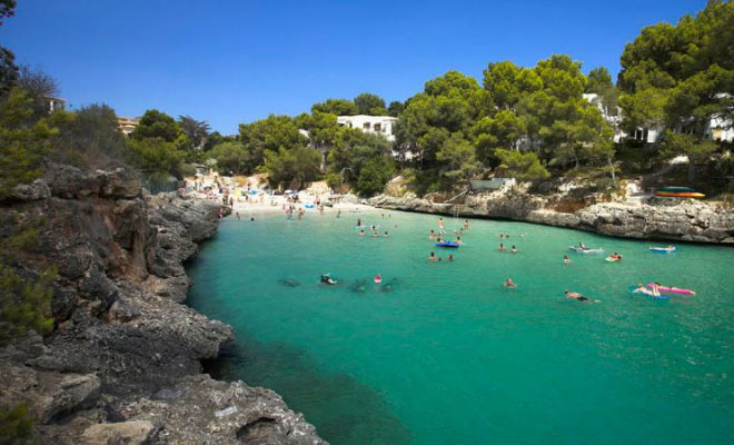 Cala Serena Strand bei Cala d'Or