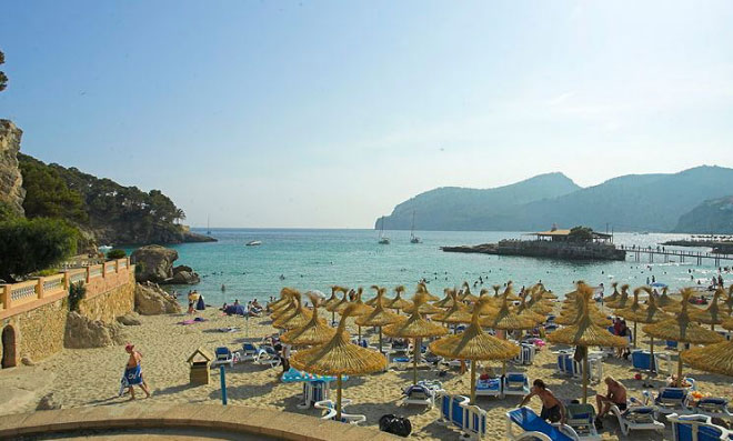 Camp de Mar Strand bei Camp de Mar